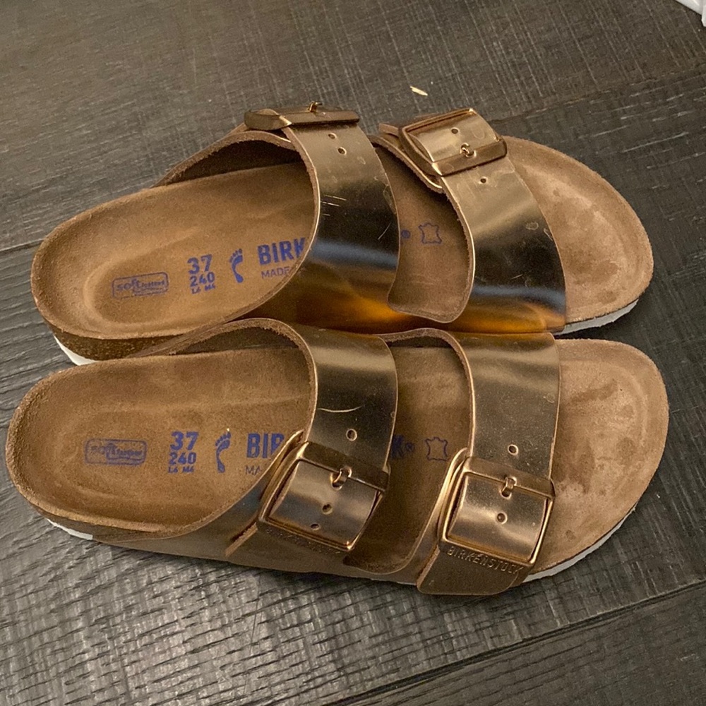 COPPER BIRKENSTOCKS